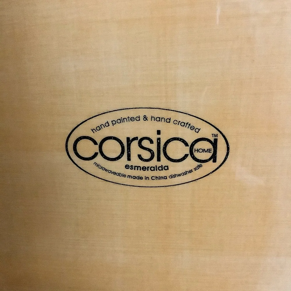CORSICA HOME “Esmeralda” Serving Dish